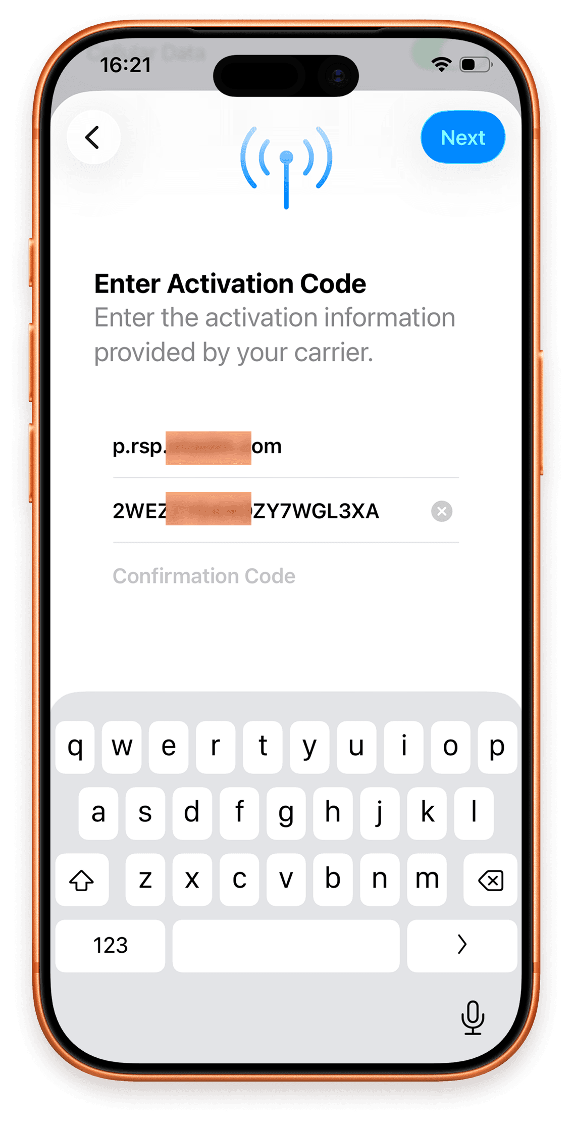 Install & Activate Steps 9: For manual installation, enter the activation details provided with your order.
